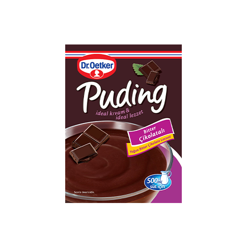 Dr. Oetker Bitter Çikolatalı Puding