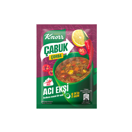 Knorr Çabuk Çorba Acı Ekşi